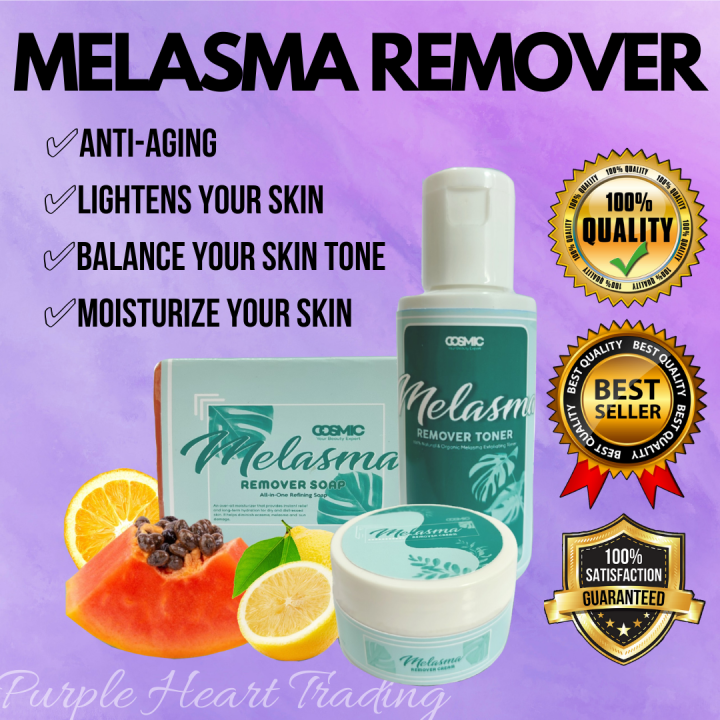 Best Seller MELASMA REMOVER SET Original Cosmic Premium Pekas Remover
