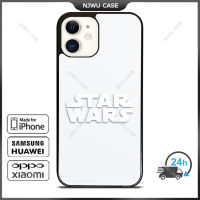 Starwars White Phone Case for iPhone 14 Pro Max / iPhone 13 Pro Max / iPhone 12 Pro Max / XS Max / Samsung Galaxy Note 10 Plus / S22 Ultra / S21 Plus Anti-fall Protective Case Cover