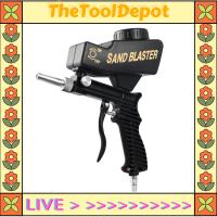 TheToolDepot เครื่องพ่นทรายระเบิดแบบพกพาขนาด90 Psi สำหรับเครื่องพ่นสีทรายแบบใช้แรงดันลมขนาดเล็กพกพาได้