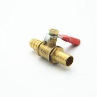 6mm Hose Barbed x 6mm Hose Barbed Two Way Brass Ball Valve For Oil Water Air