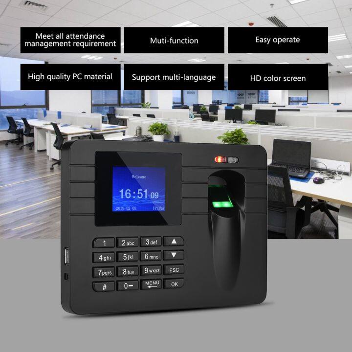 2-4in-tft-lcd-screen-password-fingerprint-attendance-recorder-machine-smart-sensor-fingerprint-collector-time-clock-recorder