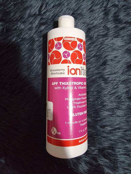 Fluoride Gel Ionite and Eazigel Strawberry 480ml Lazada PH