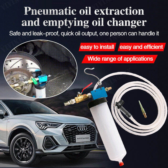 viviking Pneumatic Brake Fluid Evacuator for Industrial Fasteners and