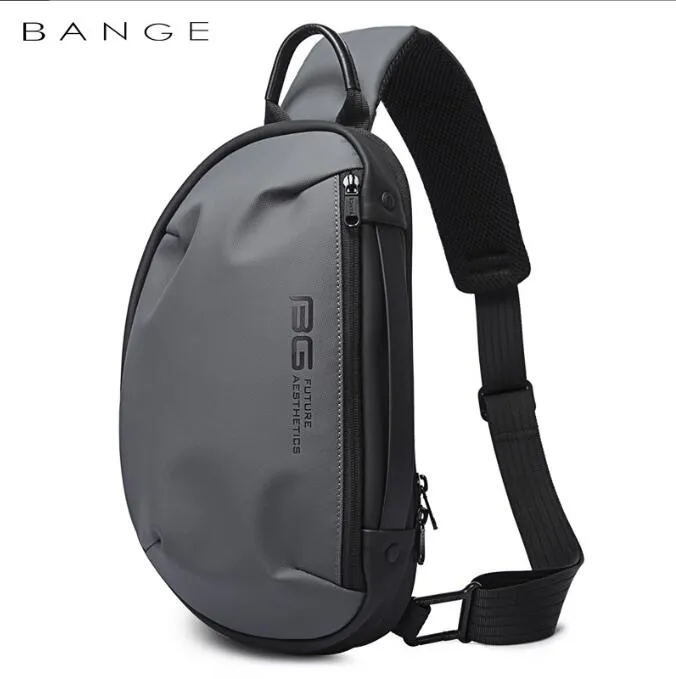 SEAFEW Small Black Sling Crossbody Backpack Shoulder Bag for Men Women,  Lightweight One Strap Backpack Sling Bag Backpack for Hiking Walking Biking