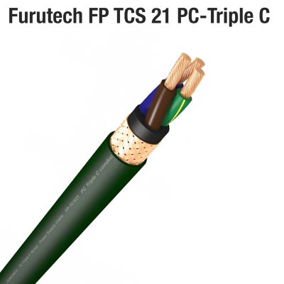 สายไฟ Furutech FP-TCS21 PC-TripleC Power Cable สายไฟตัดแบ่งขายราคาต่อเมตร / ร้าน All Cable