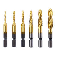 hss cnc square threading drill bits set cutting straight fluted taps tool