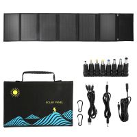 100W Solar Panel Folding Bag USB DC Output Solar Charger Portable Foldable Solar Charging Device Outdoor Portable Power Supply ( HOT SELL) Coin Center