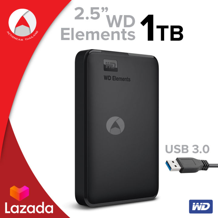 wd-elements-ฮาร์ดดิสก์พกพา-hdd-2-5-นิ้ว-ความจุสูง-1tb-ความเร็วสูง-portable-storage-น้ำหนักเบา-กะทัดรัด-2-5-inches-wdbuzg0010bbk-wesn-usb3-เชื่อมต่ออเนกประสงค์-external-harddisk-จัดเก็บไฟล์-ภาพถ่าย-วิด