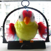 Prank Electric Parrot Sound Mimics Imitate Talking Funny Repeat Voice Simulation Hanging Recording Kids Toy Party Birthday Gift