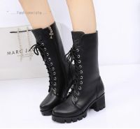 พร้อมส่ง รองเท้าบูท บูทหนังนิ่ม เสริมส้น หุ้มข้อ หุ้มแข้ง BOOT รองเท้าแฟชั่น บูทแฟชั่น