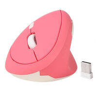 2.4G Wireless Vertical Mouse Ergonomic USB Mouse 1600DPI Office Mice    Pink 6D Mini Silent Gamer Mause for Computer Laptop PC