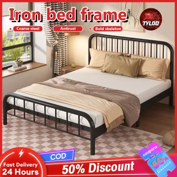 Iron cot price online cheap