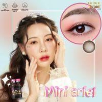 ? มีค่าสายตา ? Wink Mini Ariel Gray Brown บิ๊กอาย สุดปัง คอนแทคเลนส์ รายเดือน มีอย แถมตลับฟรี เลนส์นิ่ม สวยปังมาก