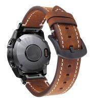 For Garmin Approach S60/ MARQ Series Bracelet 22mm Leather Quick Easy Fit Watchband Instinct 2/Epix Gen 2 Wrist Straps