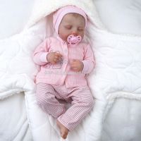 hot！【DT】☊  ADFO 20 Inches loulou Bebe Reborn Dolls toddler Baby Lifelike Newborn Real Kids