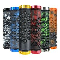 Propalm HY-702EP Mountain Bike Grips Anti-Skid Comfortable Handlebar Covers Rubber Covers with Aluminum Lock Rings Bicycle Parts Handlebars