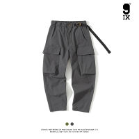 Spot Fast Shipping 9Ix MenS Clothing/Cityboy Loose Function Outdoor Pants Sun Tide Belt Anti -Wrinkle Work