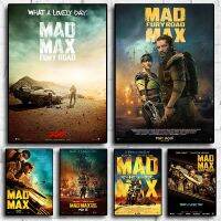 Mad Max Classic Racing รถ Retro โปสเตอร์-ผ้าใบ Wall Art Decor พิมพ์และภาพวาดสำหรับห้องนั่งเล่นตกแต่งบ้าน