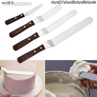 ○ 4/6/8/10 Inches Baking Pastry Spatulas Cake Butter Stainless Steel Cream Spatula For Cake DIY Kitchen Tools Decorating Tools