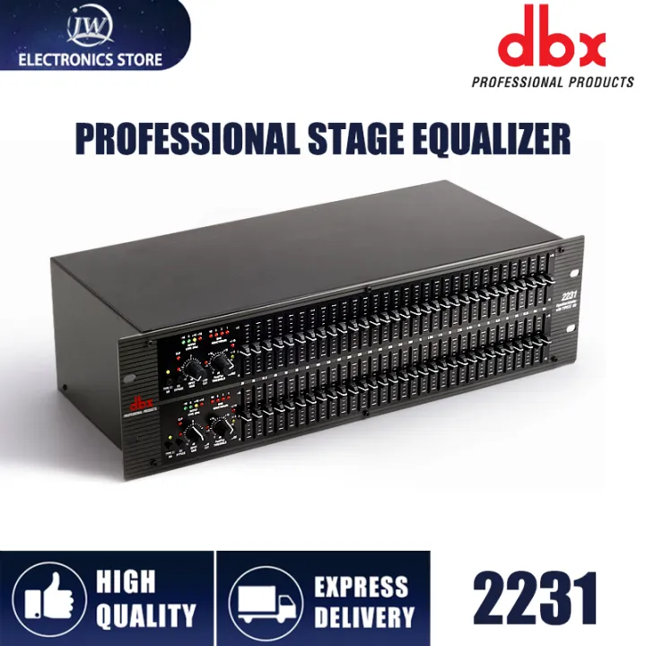 DBX 2231 DJ sound system dj equipment 2231 Dual Channel 31 Band Graphic
