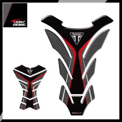 For Triumph 675R Tiger 800 XC Speed Triple Tankpad 3D Motorcycle Tank Pad Protector Decal Stickers