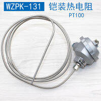 WZPK-131หุ้มเกราะ/231WRNK PT100ทองคำขาวฉนวนกันความร้อน K-Type หัววัดเซ็นเซอร์อุณหภูมิเทอร์โมคัปเปิ้ลหุ้มเกราะ