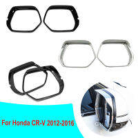 รถด้านหลังกระจกมองหลังด้านข้างกระจก Trim กรอบ Rain Shield Sun Visor คิ้ว2Pcs สำหรับ Honda CRV CR-V 2012 2013 2014 2015 2016