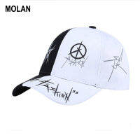 MOLAN หมวกชายเวอร์ชั่นเกาหลีของหมวกกับหญิงหมวกเบสบอลสบายๆน้ำแบรนด์กันแดด Visor นักเรียน