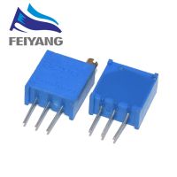 10pcs 3296W series resistanceohm Trimpot Trimmer Potentiometer 1K 2K 5K 10K 20K 50K 100K 200K 500K 1M