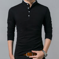 High Quality Men Polo Shirt Mens Long Sleeve Solid Polo Shirts Camisa Polos Masculina Popular Casual cotton Plus size S-3XL Tops