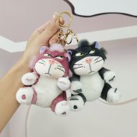 【CW】✆◕  Pendant Soft Keychain Cartoon Anime Stuffed School Decoration Gifts for Kids