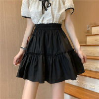 Size:S-XL มีชับในค่ะ กระโปรงสั้น กระโปรง กระโปรงเทนนิสเอวสูง skirt สีพื้นเสื้อผ้าแฟชั่นผู้หญิงกระโปรงสั้นเหนือเข่า