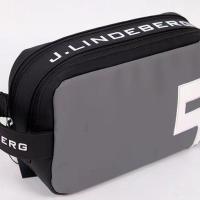 ✁✓♕ The new JL golf hand bag embroidery black and white simple waterproof storage bag multi-functional tool bag with gift multi-layer