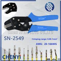 1ชิ้นเครื่องจับจีบคีมขา SN-2549สำหรับ AWG28-18 (0.08-1.0 Mm2) XH2.54/Dupont 2.54/2.8/3.0/3.96/4.8/KF2510/JST ขั้วจีบ