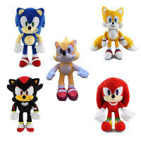 1ชิ้น32เซนติเมตร Super Sonic การกระทำตุ๊กตาของเล่นตุ๊กตาสีดำสีฟ้าสีเหลืองโซนิค Plush Soft ยัดไส้ของเล่นสำหรับเด็กเด็กวันเกิดของขวัญที่ดีที่สุด