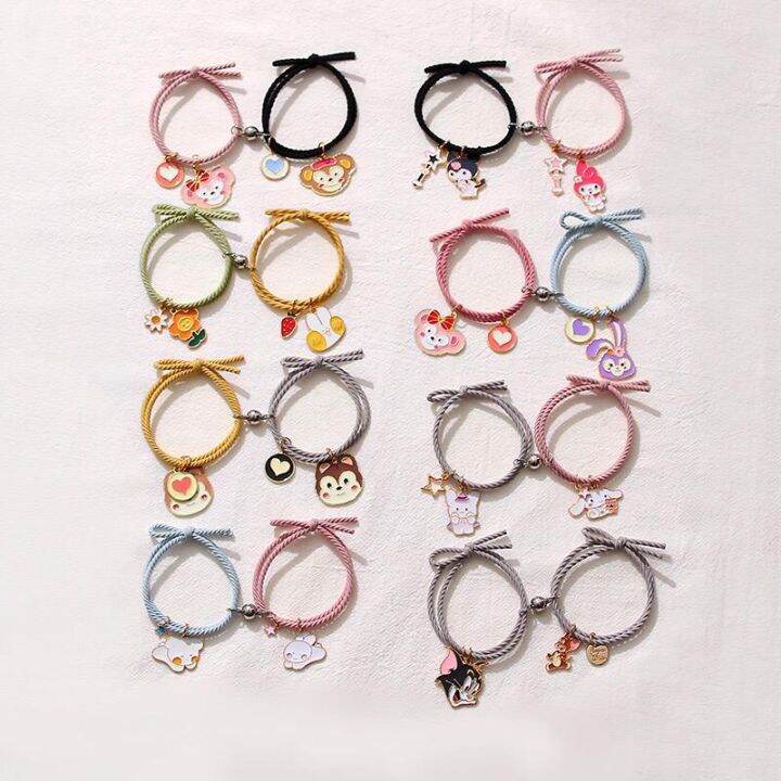 Gelang Magnet Couple Kartun kurumi Tom and jerry 2 pcs/ sepasang model