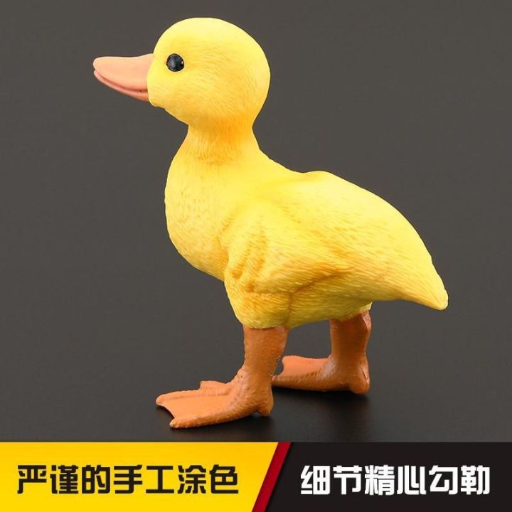 children-simulation-wildlife-animal-toys-simulation-model-yellow-duck-duck-duck-duck-gift-furnishing-articles