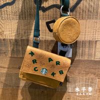 Starbuck กระเป๋าใหม่สำหรับฤดูสิ่งแวดล้อมกระดาษดูปองท์แบบสองในหนึ่ง Crossbody กลับไปพร้อมกับโทรศัพท์มือถือกระเป๋าคาดหน้าอกเหรียญการ์ดจดหมายถุง