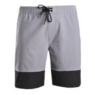 Quần short thể thao nam quần đùi thun nam polyester cao cấp Breli - BQS9011-1M-SLE (Trắng xám) thumbnail