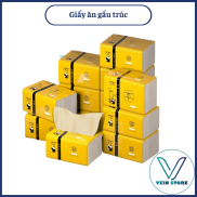 Giấy ăn gấu trúc Sipiao dạng rút siêu dai, thùng 30 gói x300 tờ