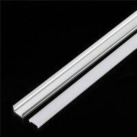 DHL 10-100Sets LED aluminum profile U Style 1M for 5050 5730 milkytrans LED hard bar light led bar aluminum channel housing