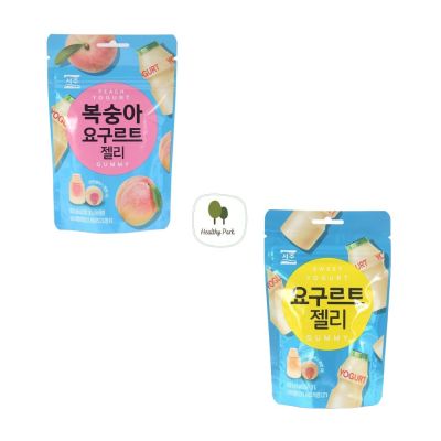 Seoju Yogurt Gummy เจลลี่ เยลลี่ ขนมหนึบ มีไส้ พีช โยเกิร์ต ขนมเกาหลี น้ำหนักสุทธิ 50g  ***สินค้าพร้อมส่ง***