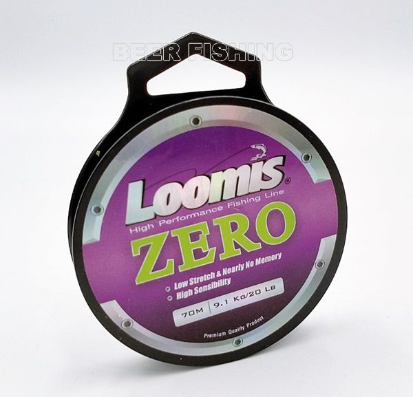 loomis-zero-สายเอ็นลูมิส-ซีโร่-เอ็นตกปลา-ขนาด70เมตร-สีดำ