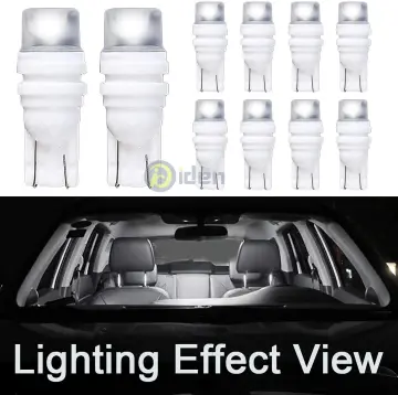 2 Light Bulbs LED T10/w5w for All Lights Of Position/Night Lights anti  Error