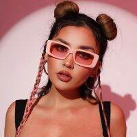 OLOPKY Rectangle Retro Sunglasses Women 2022 Brand Designer Eyewear Women/Men Ins Vintage Glasses Women Gafas De Sol Mujer uv400