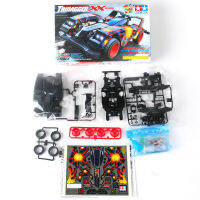 รถ TAMIYA 18629 132ของแท้4WD ขนาดเล็ก Kereta Tri XX Pemasangan รุ่น Perlumbaan Kereta