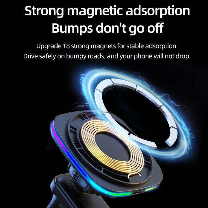 30w-rgb-led-light-magnetic-car-wireless-charger-air-vent-phone-holder-for-iphone-14-13-12-pro-max-macsafe-fast-charging-station