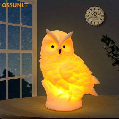 Kids Night Light 3D Led Light Owl Table Lamp Bedroom Decoration Heart Bear Night Lamp for Kids Gril Room Deco Christmas Gift