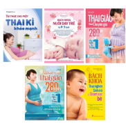 Sách Combo Hành Trình Thai Giáo TB + Bách Khoa Thai Nghén + Bách Khoa 0