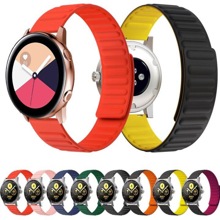 20mm-22mm-pasek-silikonowy-watchband-dla-huawei-zegarek-gt-2-42mm-p-tla-magnetyczna-do-samsung-galaxy-aktywny-2-bransoletka-wymiana